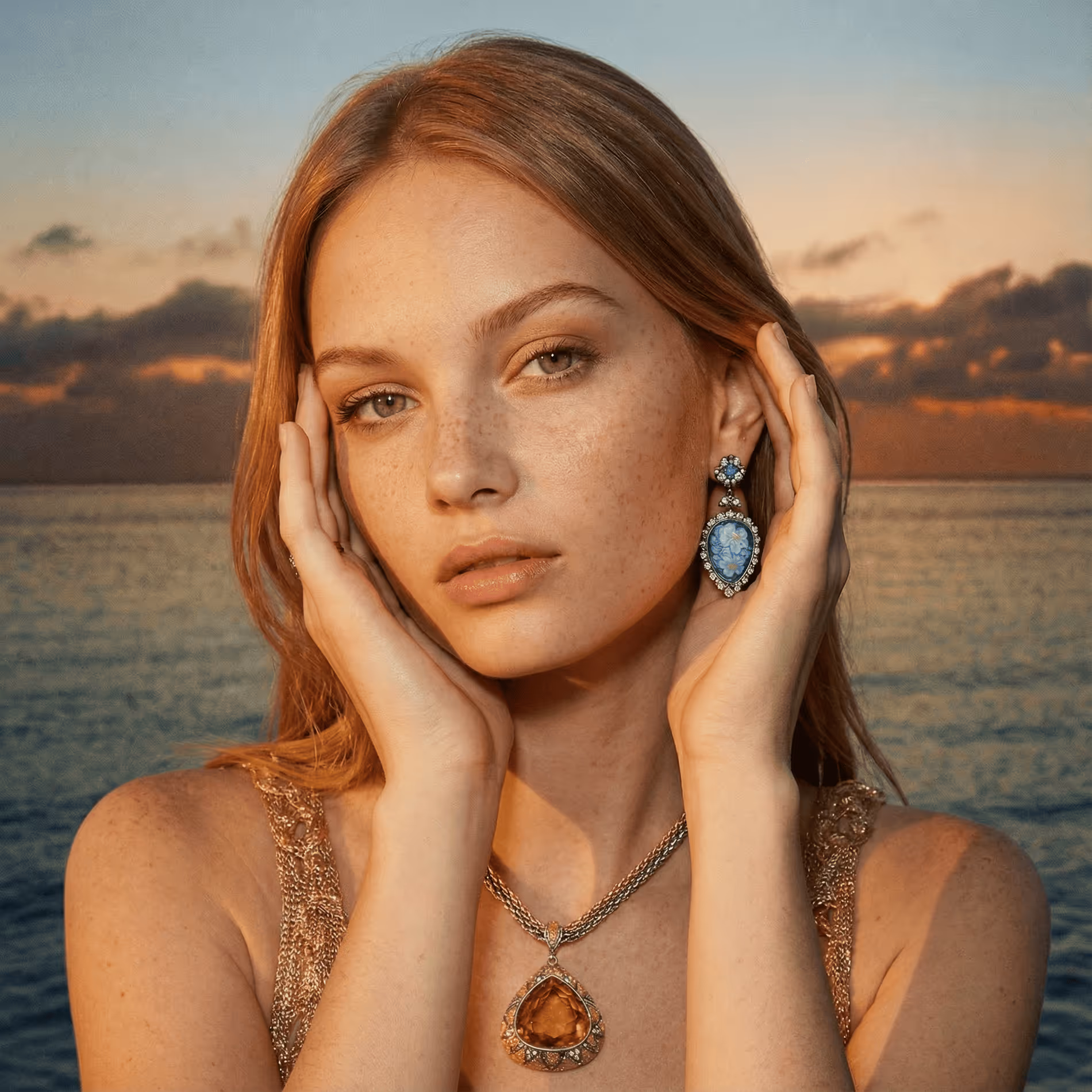 Archive frame: jewellery photographed in low key